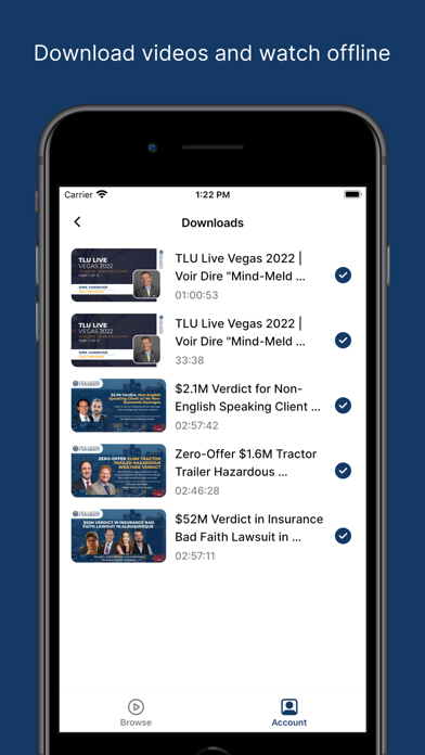 Trial Lawyers University screenshot 2