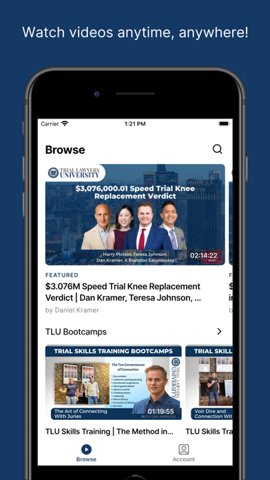 Trial Lawyers University screenshot 3