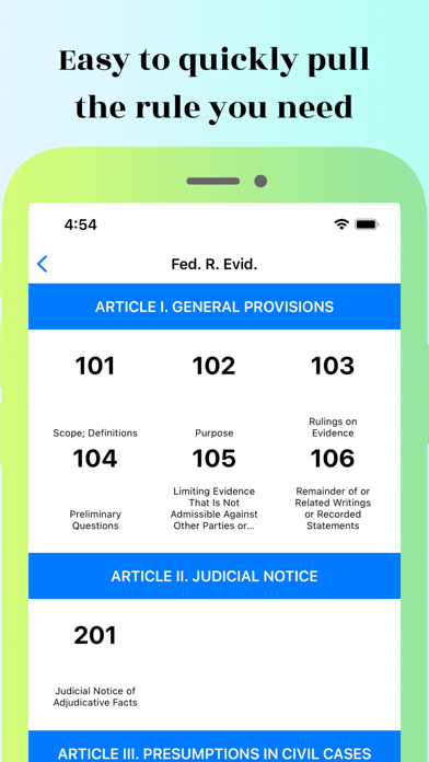 Trial Rules screenshot 3