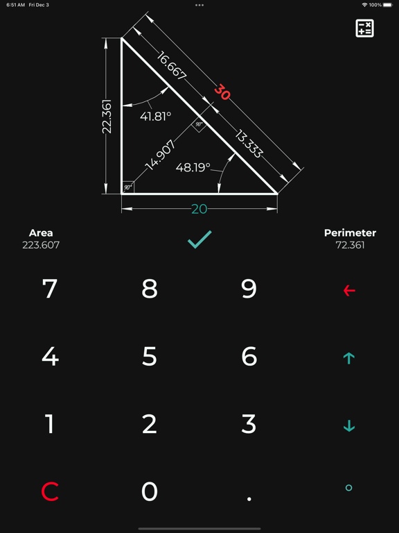 Triangle Angles Calculator screenshot 6