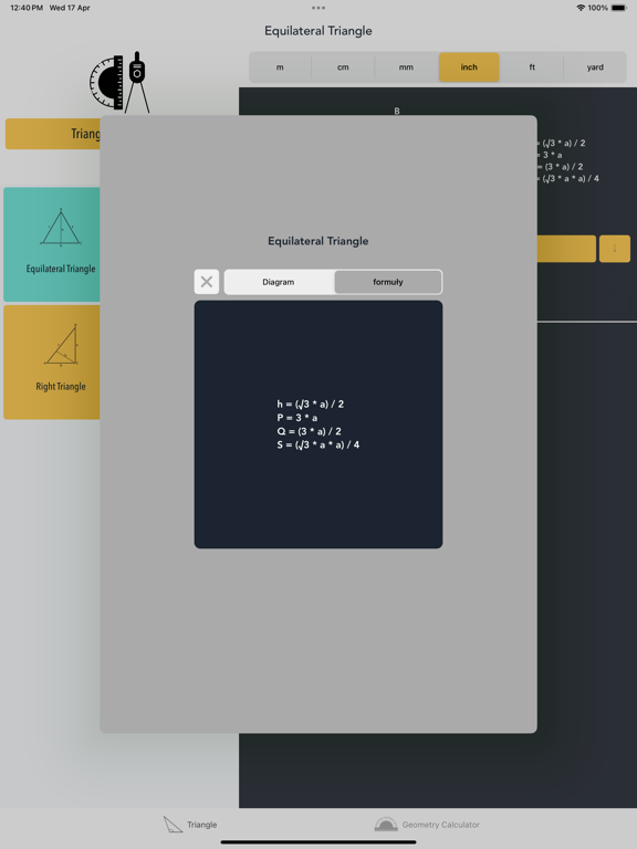 Triangle Calculators screenshot 7