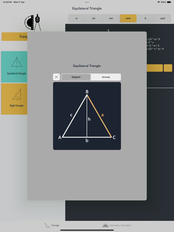 Triangle Calculators screenshot 8