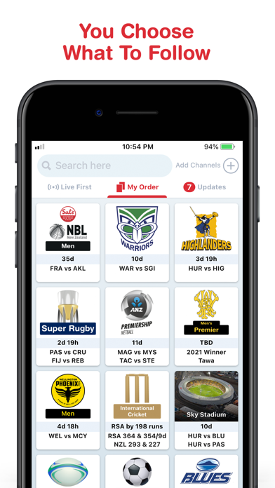 Tribe: Live Sports Scores screenshot 3