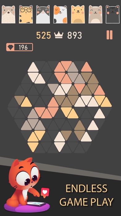 Trigon : Triangle Block Puzzle screenshot 3