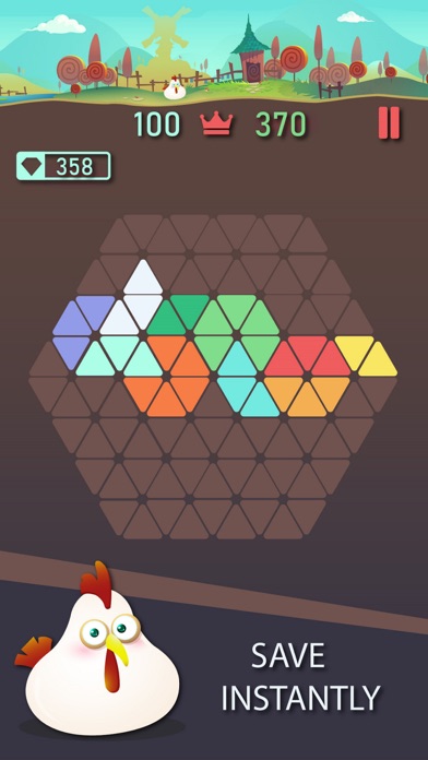 Trigon : Triangle Block Puzzle screenshot 2