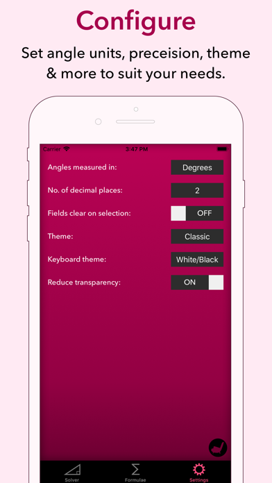 Trigonometry Help Lite screenshot 1