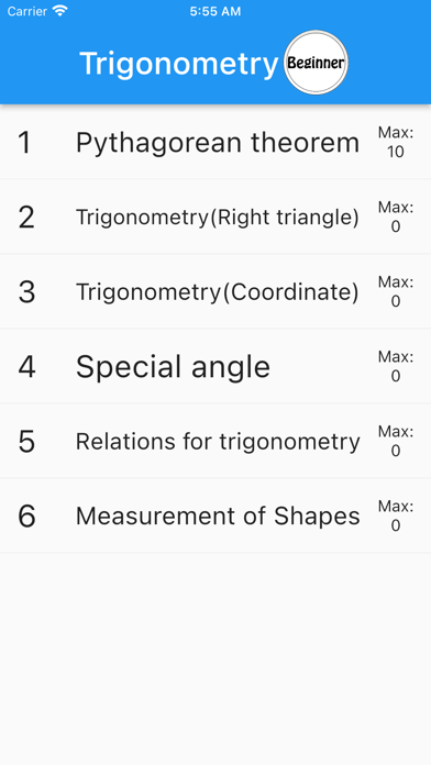 Trigonometry(Math Drills) screenshot 10