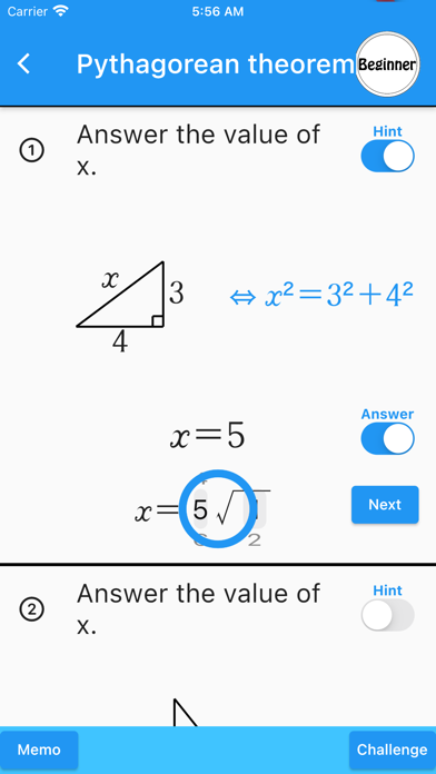 Trigonometry(Math Drills) screenshot 9