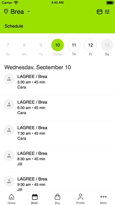 Trim Fitness Studios screenshot 2