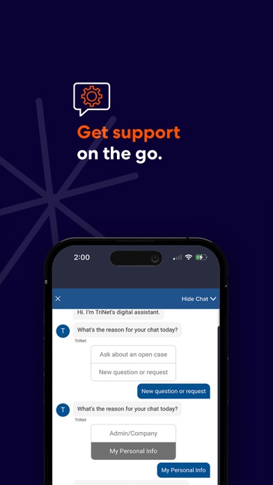 TriNet Mobile screenshot 3