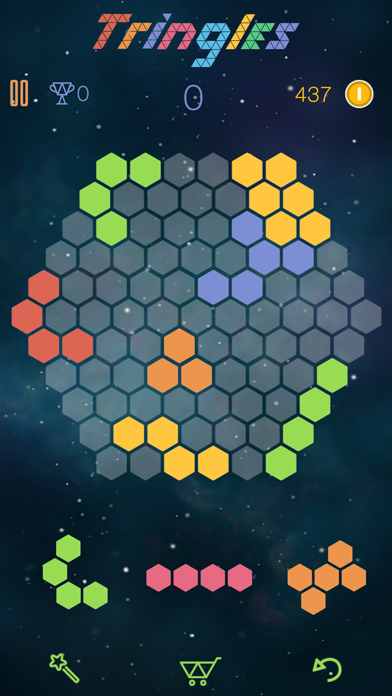 Tringles™ puzzle - royal 1010 screenshot 2