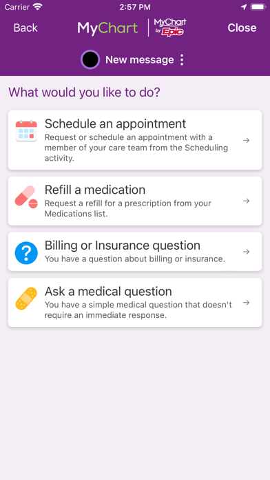 Trinity Health MyChart screenshot 3