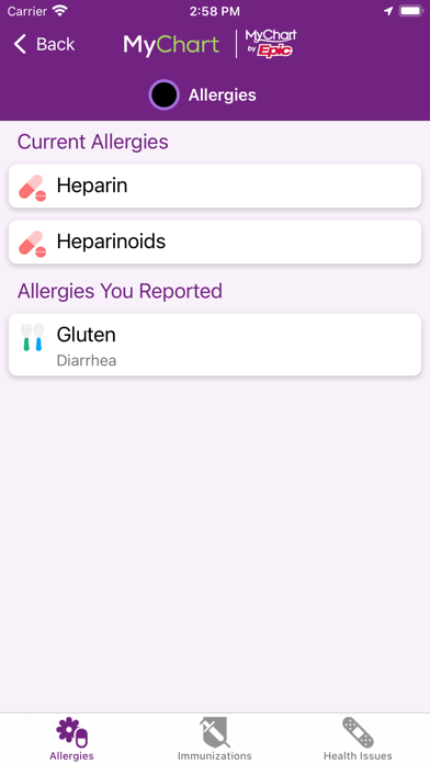 Trinity Health MyChart screenshot 1