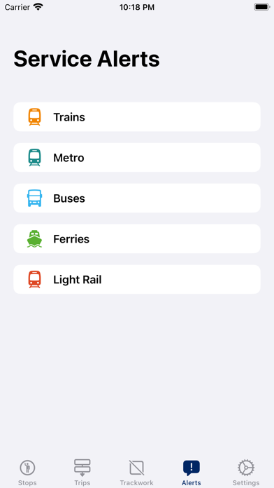 Trip Planner - Transport NSW screenshot 1