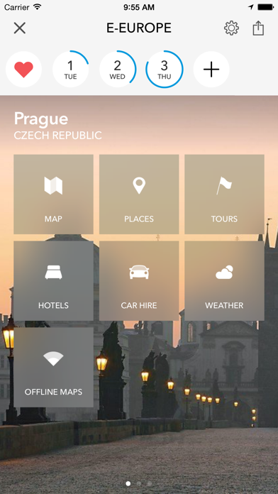 Trip Planner, Travel Guide & Offline City Map for Czech Republic, Slovakia, Poland, Hungary, Russia and Romania screenshot 4