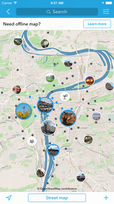 Trip Planner, Travel Guide & Offline City Map for Czech Republic, Slovakia, Poland, Hungary, Russia and Romania screenshot 3
