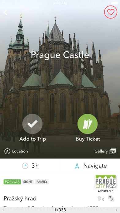Trip Planner, Travel Guide & Offline City Map for Czech Republic, Slovakia, Poland, Hungary, Russia and Romania screenshot 1