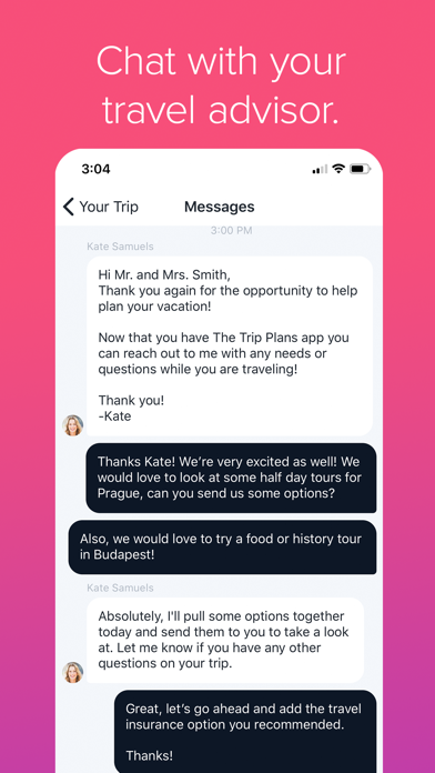 Trip Plans screenshot 2