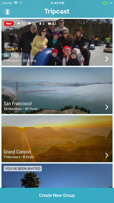 Tripcast screenshot 2
