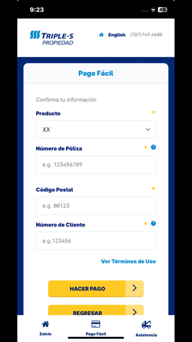Triple-S Propiedad Mobile screenshot 1