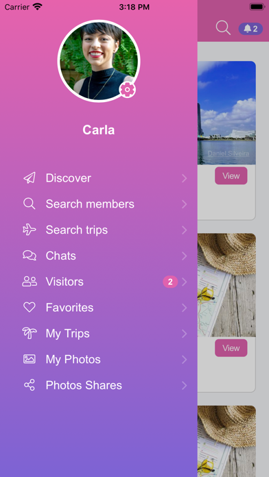 TripsWithBenefits screenshot 2