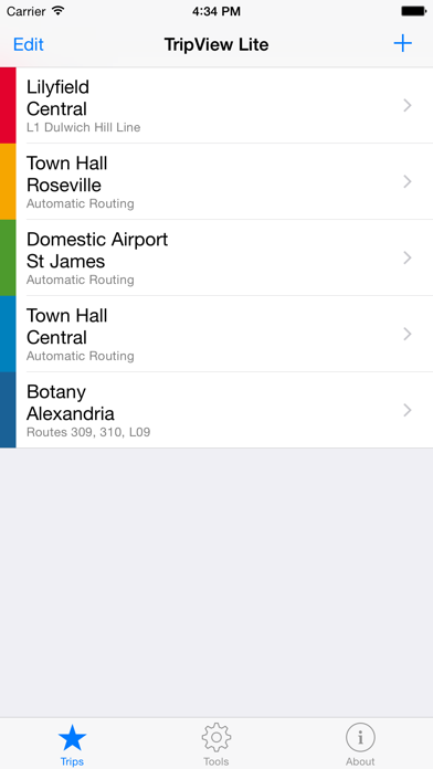 TripView Lite screenshot 5