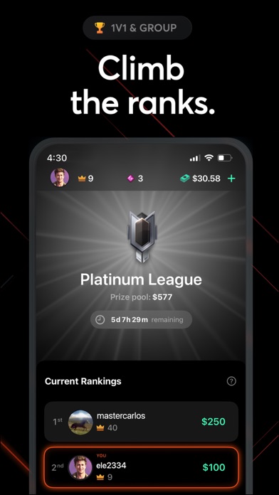 Triumph: Play for Cash screenshot 1