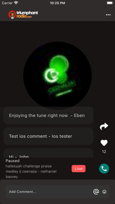 Triumphant Radio screenshot 2