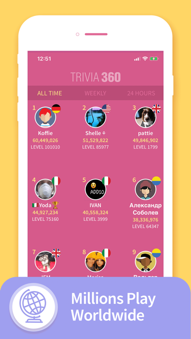 TRIVIA 360: Quiz Game screenshot 3
