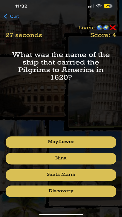 Trivia History World Knowledge screenshot 2