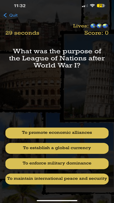 Trivia History World Knowledge screenshot 3