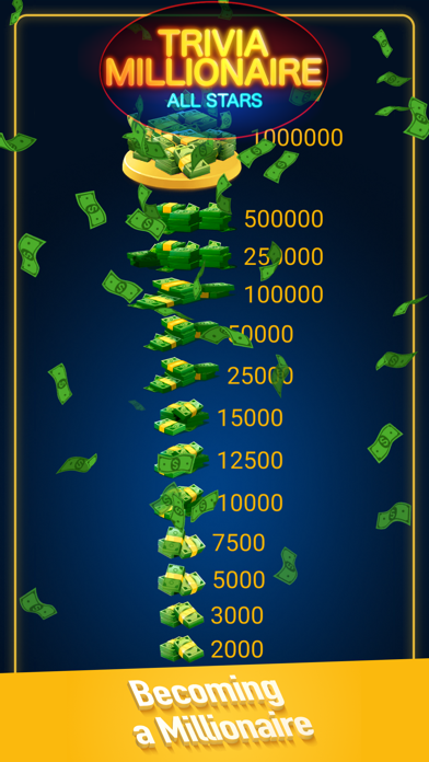 Trivia Millionaire All Stars screenshot 3
