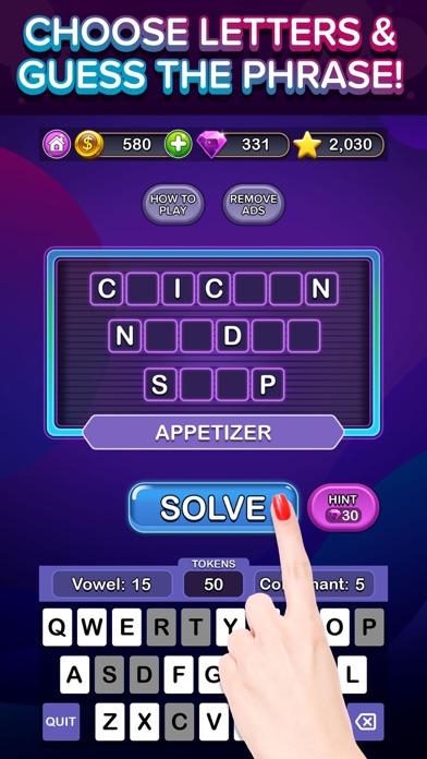 Trivia Puzzle Fortune Games! screenshot 1