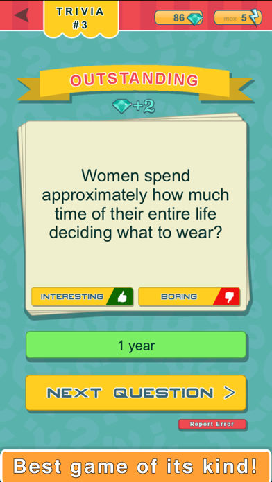 Trivia Quest™ Unbelievable Facts - trivia questions screenshot 1