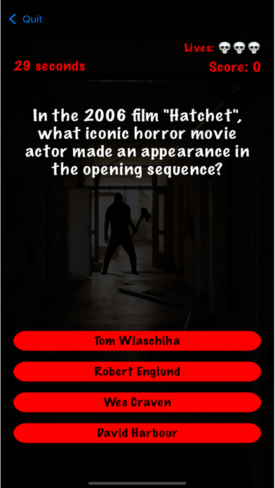 Trivia: Scary Horror Movies screenshot 3