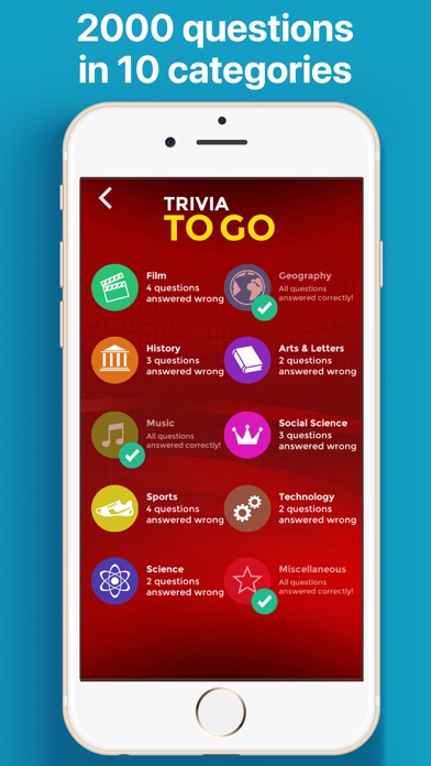 Trivia to Go - the Quiz Game screenshot 3