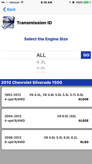 TRNW App screenshot 2