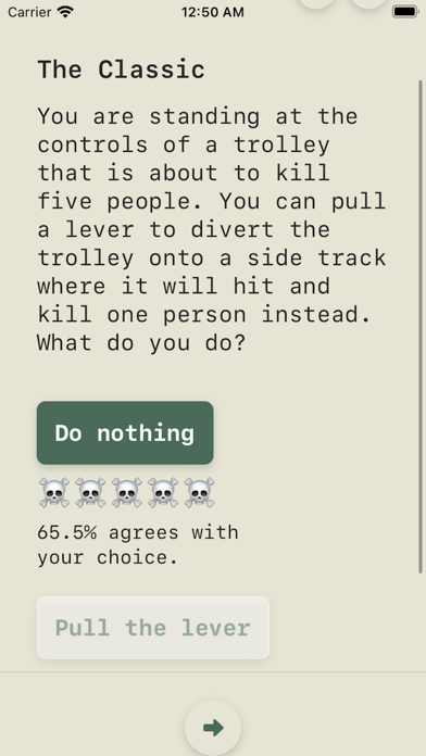 Trolley Problems screenshot 1