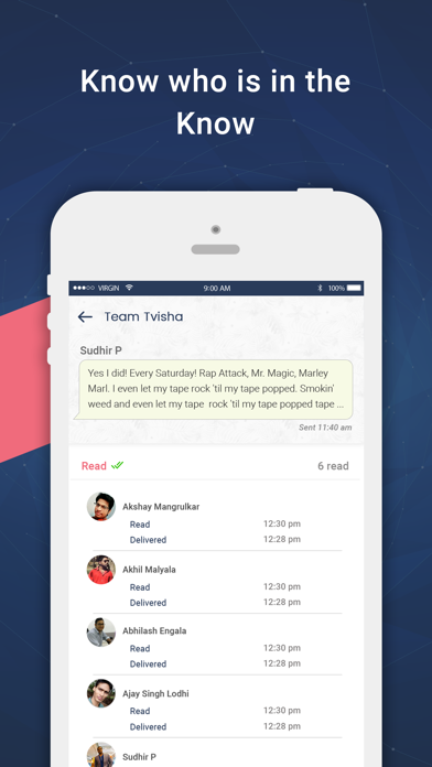 Troop Messenger - Team Chat screenshot 1