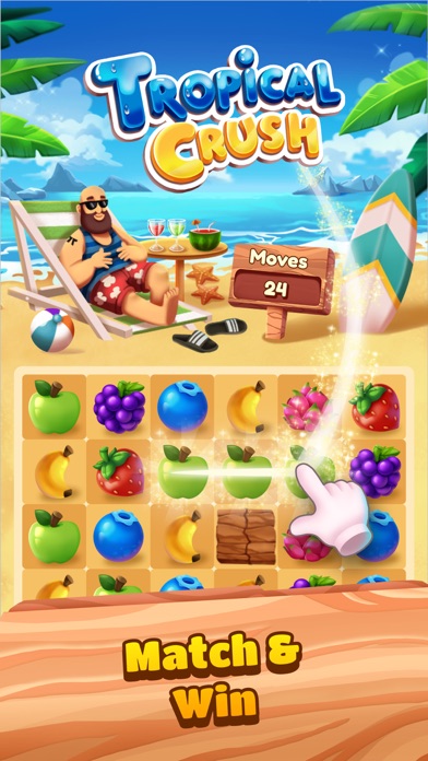 Tropical Crush: Lucky Match screenshot 7