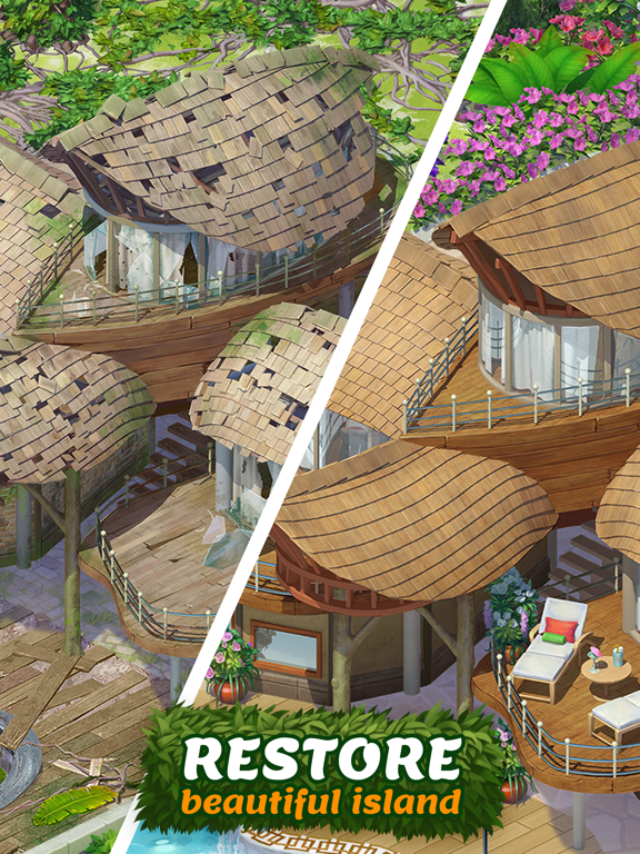 Tropical Forest: Match 3D Game screenshot 10