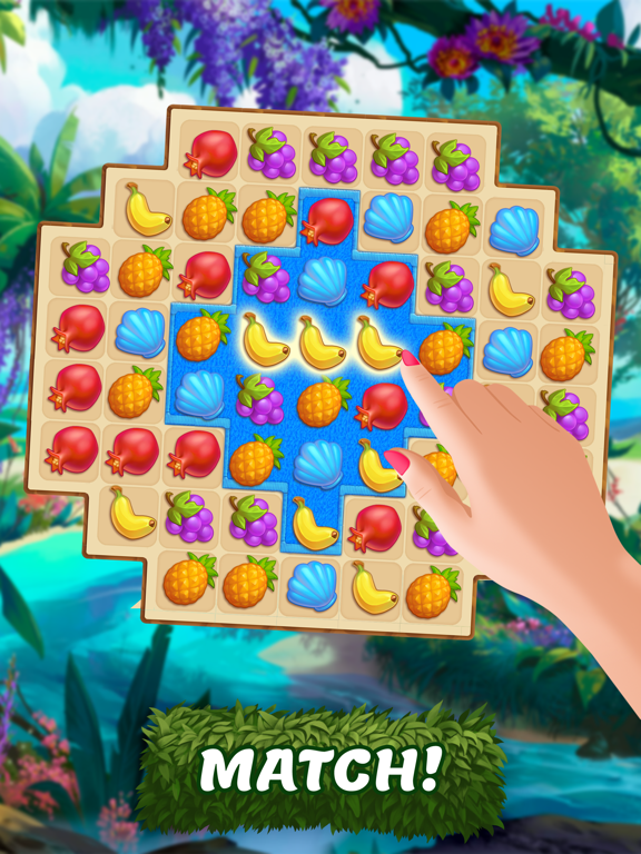 Tropical Forest: Match 3D Game screenshot 8