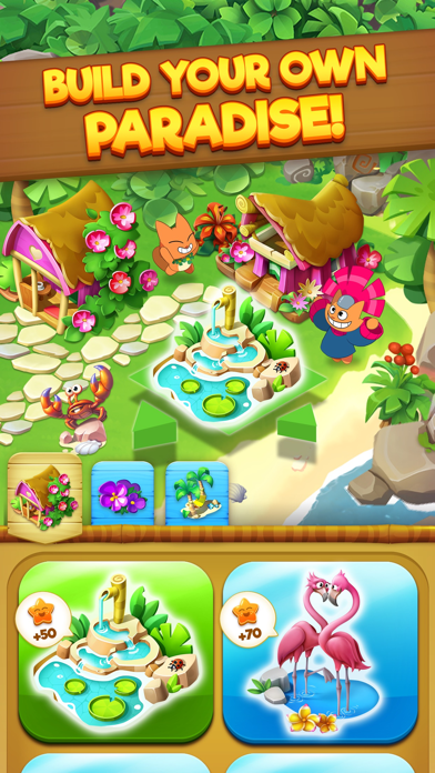 Tropicats: Match 3 Puzzle Game screenshot 3