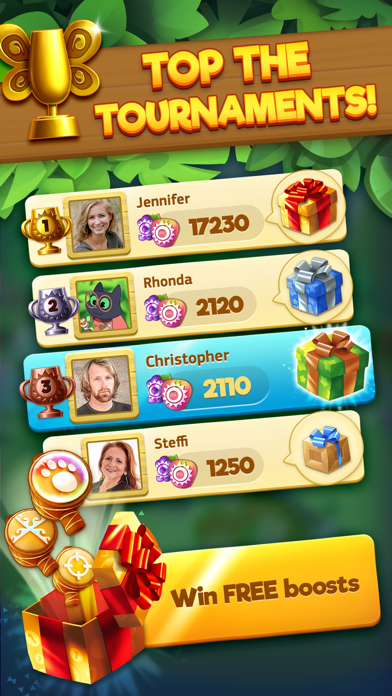 Tropicats: Match 3 Puzzle Game screenshot 2