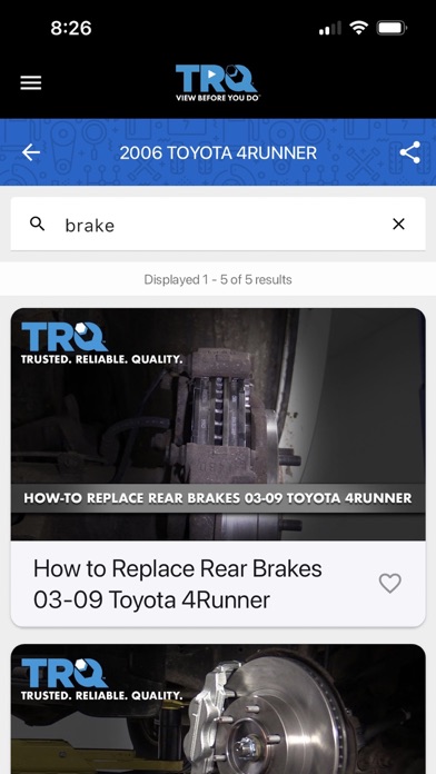 TRQ Auto Parts & DIY Repairs screenshot 4