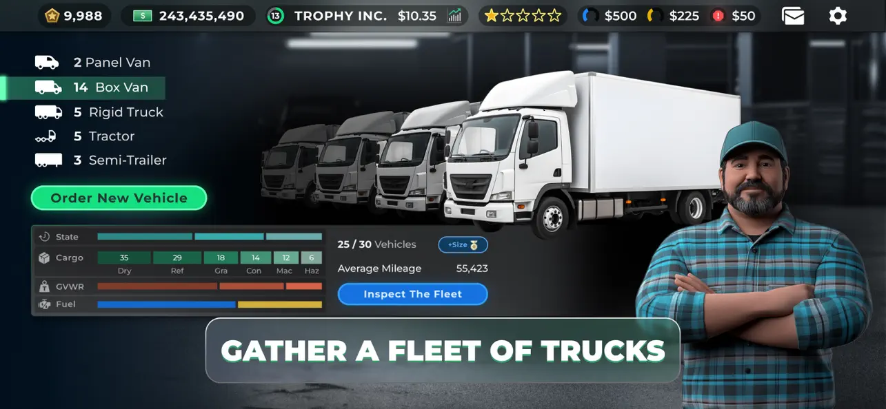 Truck Manager - 2026 screenshot 1