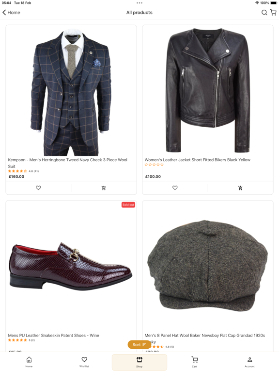 TruClothing.com screenshot 2