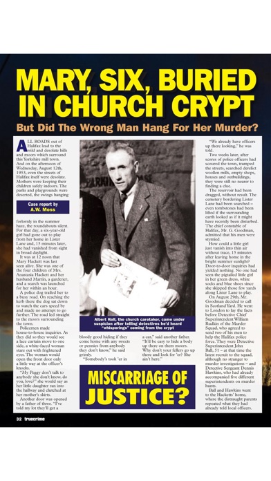 True Crime Magazine screenshot 1