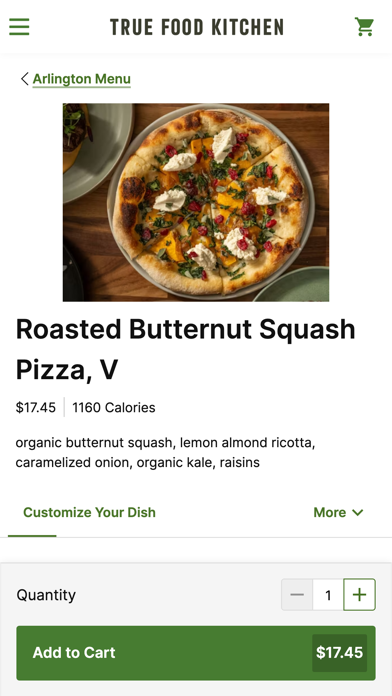 True Food Kitchen screenshot 1