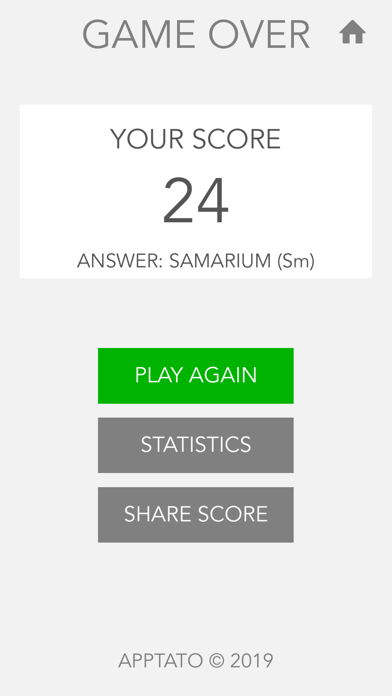 True or False Chemistry screenshot 2